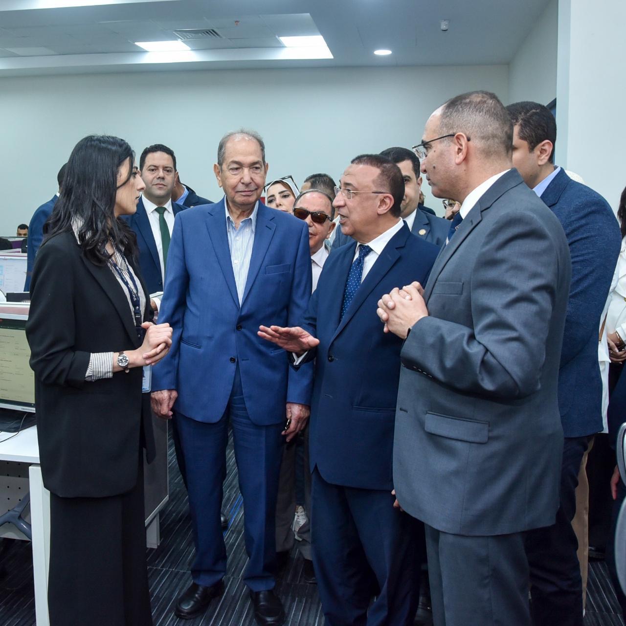 محافظ الإسكندرية يفتتح المبنى الجديد لشركة بالم سيتي والذي يوفر نحو 2500 فرصة عمل في مجال خدمات التعهيد والبرمجيات