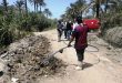 إزالة التعديات على شبكة مياه الشرب بالمناطق التابعة لفرع أبو قير
