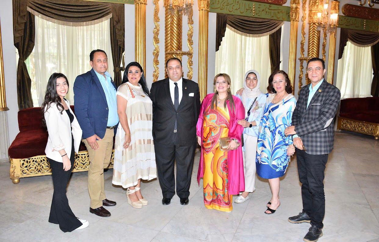 لجنة السلام بروتاري مصر تحتفل باليوم العالمي للمتاحف بقصر الامير محمد علي بالقاهرة