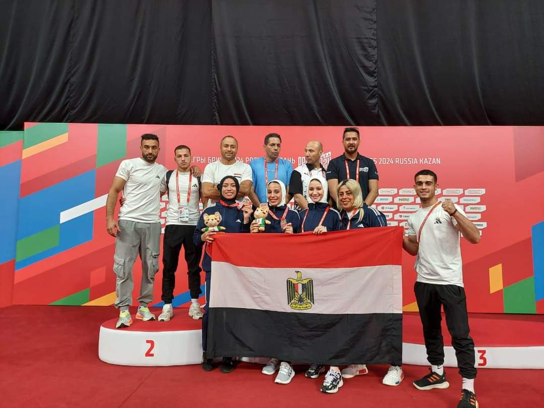 حصد المنتخب المصري للووشوكونغفو على 4 ميداليات