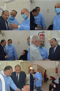 نائب جامعة الأزهر يتابع مصابي غــ ـزة بعيادة طب الأسنان أسيوط