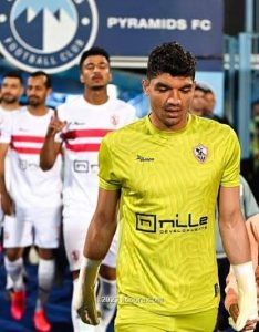 تعرف علي تفاصيل أصابة حارس الزمالك قبل مواجهة بيراميدز بالدوري