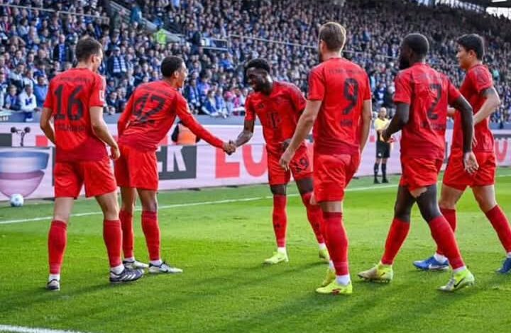 برباعية… بايرن ميونخ يتفوق على هايدنهايم في الدوري الألماني