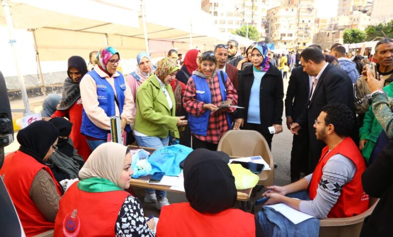 إقامة سوق اليوم الواحد بشارع المتراس نطاق حي غرب