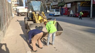 محافظ سوهاج يتابع حملات النظافة بحي شرق سوهاج