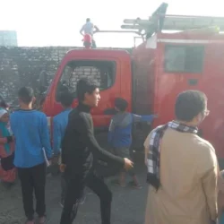 السيطرة على حريق في حظيرة مواشي ببني سويف