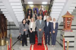 "محافظ القليوبية يستقبل سفيرة النرويج وممثل صندوق الأمم المتحدة للسكان"