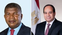 الرئيس عبد الفتاح السيسي يستقبل الرئيس الأنجولي الرئيس الحالي للاتحاد الأفريق