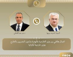 اتصال هاتفي بين وزير الخارجية والهجرة ونظيره الأوكراني