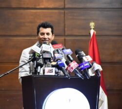  وزير الشباب والرياضة يشهد توقيع بروتوكول تعاون مع نقابة  الإعلاميين