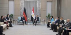 رئيس الوزراء يلتقي برئيس وزراء ولاية ساكسونيا الحرة الألمانية 
