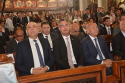 وزير التموين والتجارة الداخلية يقوم بزيارة الكنيسة الكاتدرائية المرقسية بالعباسية