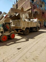 رفع 3500 طن من الأتربة والمخلفات