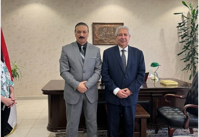 السفير المصري في الكويت يشيد بإستقبال سمو أمير الكويت للرئيس السيسى الكويت.. رياض عوض