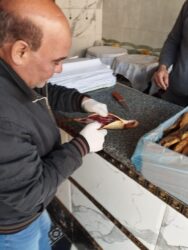 الطب البيطري بالغربية يضبط 8.5 طن اسماك  مدخنة ومملحة غير صالحة للاستهلاك