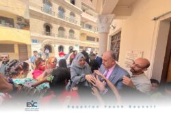 مجلس تنفيذى الشباب المصري بالمحلة الكبرى يقدم التهنئة للاخوة الأقباط 