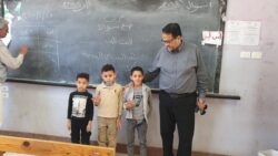 وكيل وزارة التربية والتعليم بالغربية يتابع مدارس قطور الصباحية والمسائية 