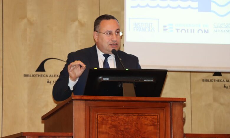 رئيس جامعة الإسكندرية ختام ورشة عمل التدفق والاستشراف بمكتبة الإسكندرية