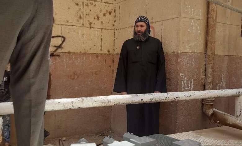 شريف حسين يتابع رفع كفاءة منظومة الانارة العامة وأعمال الصيانة بجوار الكنائس التابعة لمركز ساقلتة