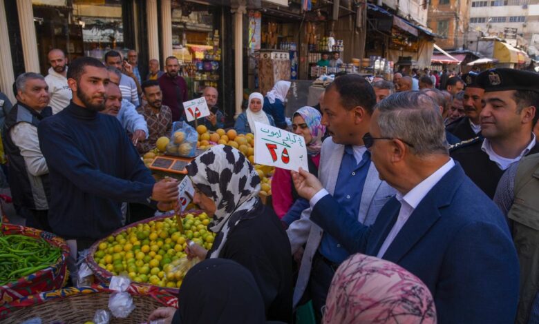 محافظ الإسكندرية تكثيف الرقابة على الأسواق وإزالة تعديات الباعة الجائلين