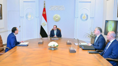إجتمع السيسي مع مدبولي والسيد حسن عبد الله محافظ البنك المركزي وكجوك