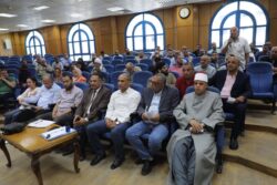 محافظ المنيا يعقد لقاءً موسعاً مع أهالى مراكز أبوقرقاص ،ملوى ، ديرمواس
