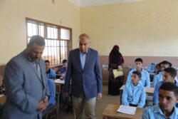 حافظ المنيا يتفقد مدرسة أبوقرقاص الثانوية الصناعية وأعمال إنشاء المستشفى المركزي