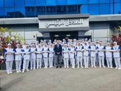 تزامنًا مع الاحتفال بعيد العمال تزامنًا مع الاحتفال بعيد العمال، وجهت الهيئة العامة للرعاية الصحية تحية شكر وتقدير وامتنان لجميع العاملين بها، تقديرًا لجهودهم المخلصة في تقديم