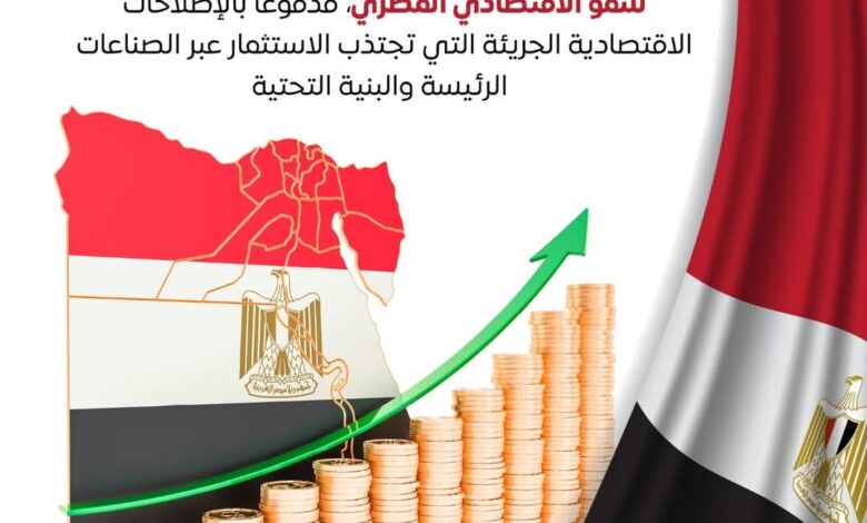 الاقتصاد المصري يواصل جهوده ليصبح نموذج تشيد به المؤسسات الدولية