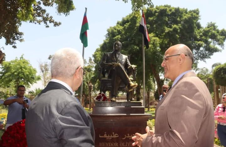 محافظ القليوبية يستقبل سفير أذربيجان بالقناطر الخيرية ووفداً رفيع المستوى
