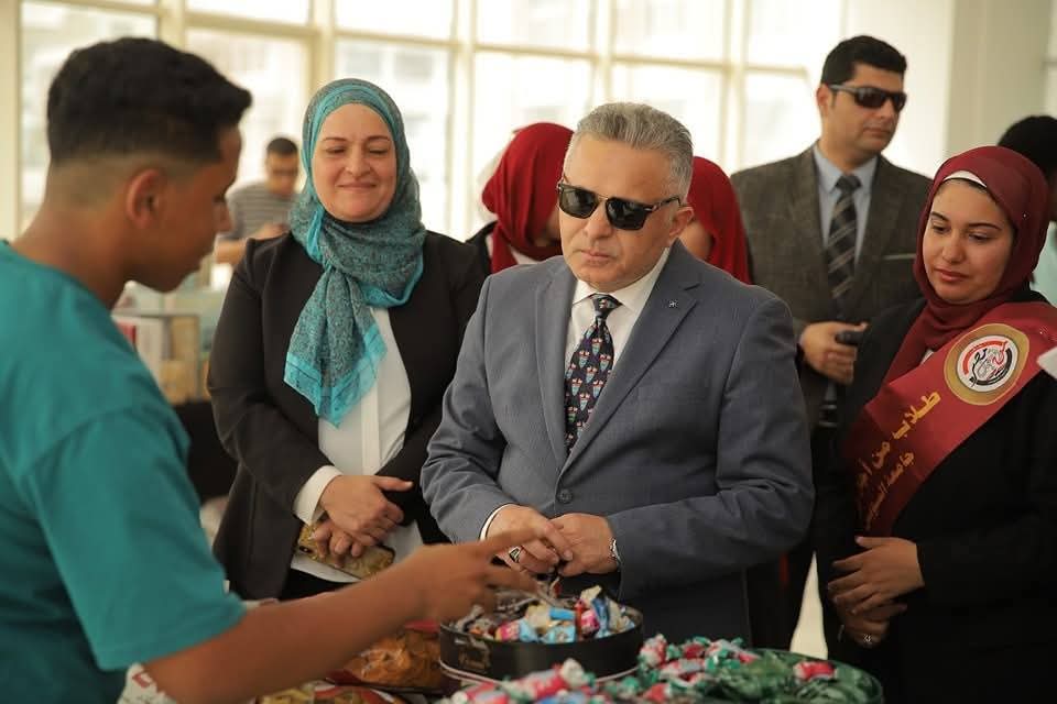 اتحاد شباب العمال طاقة أمل خضراء فى قلب جامعة السويس 