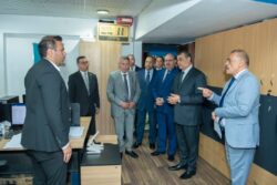  وزير الإنتاج الحربي يتفقد سير العمل بشركة المشروعات والاستشارات الهندسية