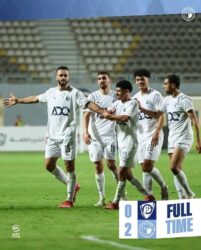 بثنائيه مروان حمدي بيراميذر يفوز علي بتروجت بدوري نايل