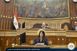 وزير الشئون النيابية والقانونية يحضر جلسة مجلس الشيوخ