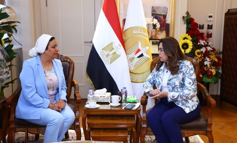 وزيرة التنمية المحلية تستقبل النائبة نشوي الديب لمتابعة عدد من الملفات 