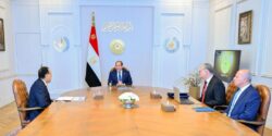 الرئيس السيسي إجتمع اليوم مع  مدبولي رئيس مجلس الوزراء، بدوي وزير البترول