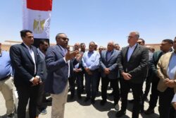 وزير البترول يفتتح محطة الغاز الرئيسية التابعة لشركة طاقة غاز