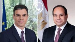 الرئيس السيسي تلقي اليوم اتصالاً هاتفياً من رئيس الوزراء الأسباني بيدرو سانشيز