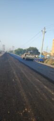 محافظ الغربية يتابع أعمال الرصف بكورنيش المحلة الجديد