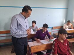 وكيل وزارة التربية والتعليم بالغربية يتابع مدارس شرق طنطا 