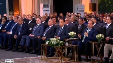الرئيس السيسي. يشهد افتتاح المرحلة الأولى من مدينة مستقبل مصر الصناعية 