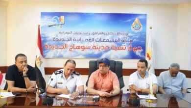 عبد البديع يعقد اجتماع مع أصحاب المولات والمحلات التجارية