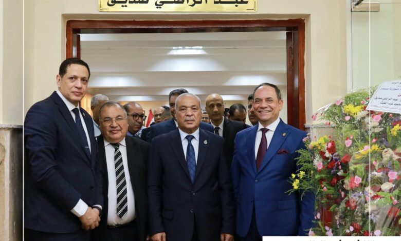 رئيس هيئة النيابة الإدارية يشهد افتتاح المقر الجديد للنيابة الإدارية بمدينة ساقلتة