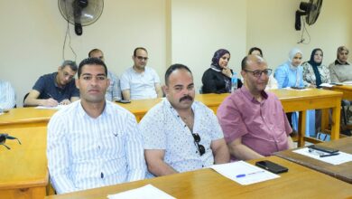 "إدارة المراسم والبروتوكولات" برنامج تدريبي تنظمه الإدارة العامة للتنظيم والإدارة بجامعة سوهاج