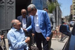 محافظ الغربية في جولة ميدانية سيراً على الأقدام داخل قرى وأحياء طنطا