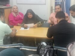 مدير الادارة الصحية بزفتى يعقد اجتماع موسع لمديرين الوحدات 