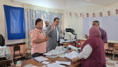 وكيل وزارة التربية والتعليم بالغربية يتابع امتحانات الفصل الدراسي الثاني لصفوف النقل للعام الدراسي 2024 / 2025