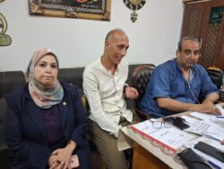 وكيل تعليم الغربية ارتياح تام بجميع اللجان في امتحان اللغة العربية 