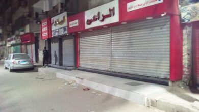 محافظ سوهاج يتابع مواعيد غلق المحال بحي شرق سوهاج