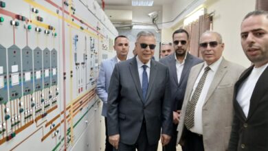 محافظ الإسكندرية يتفقد صومعة كينج مريوط لمتابعة توريد الأقماح المحلية